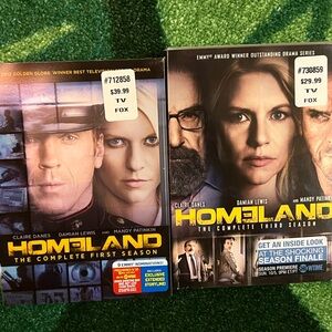 The Homeland DVD set Season 1 & 3 bundle Unisex Entertainment Home Golden Globe